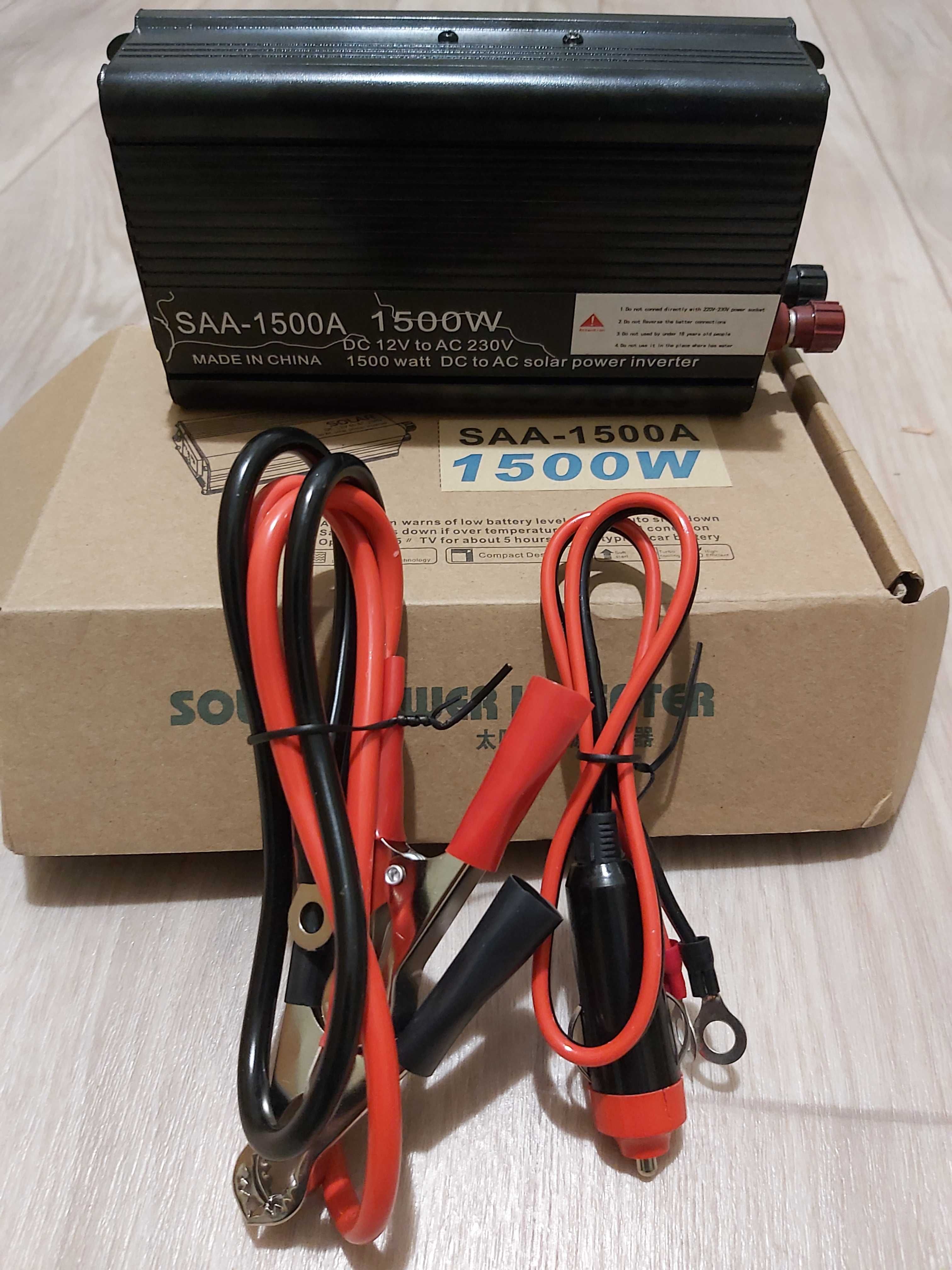 Инвертор 12V/220V. 1500 W