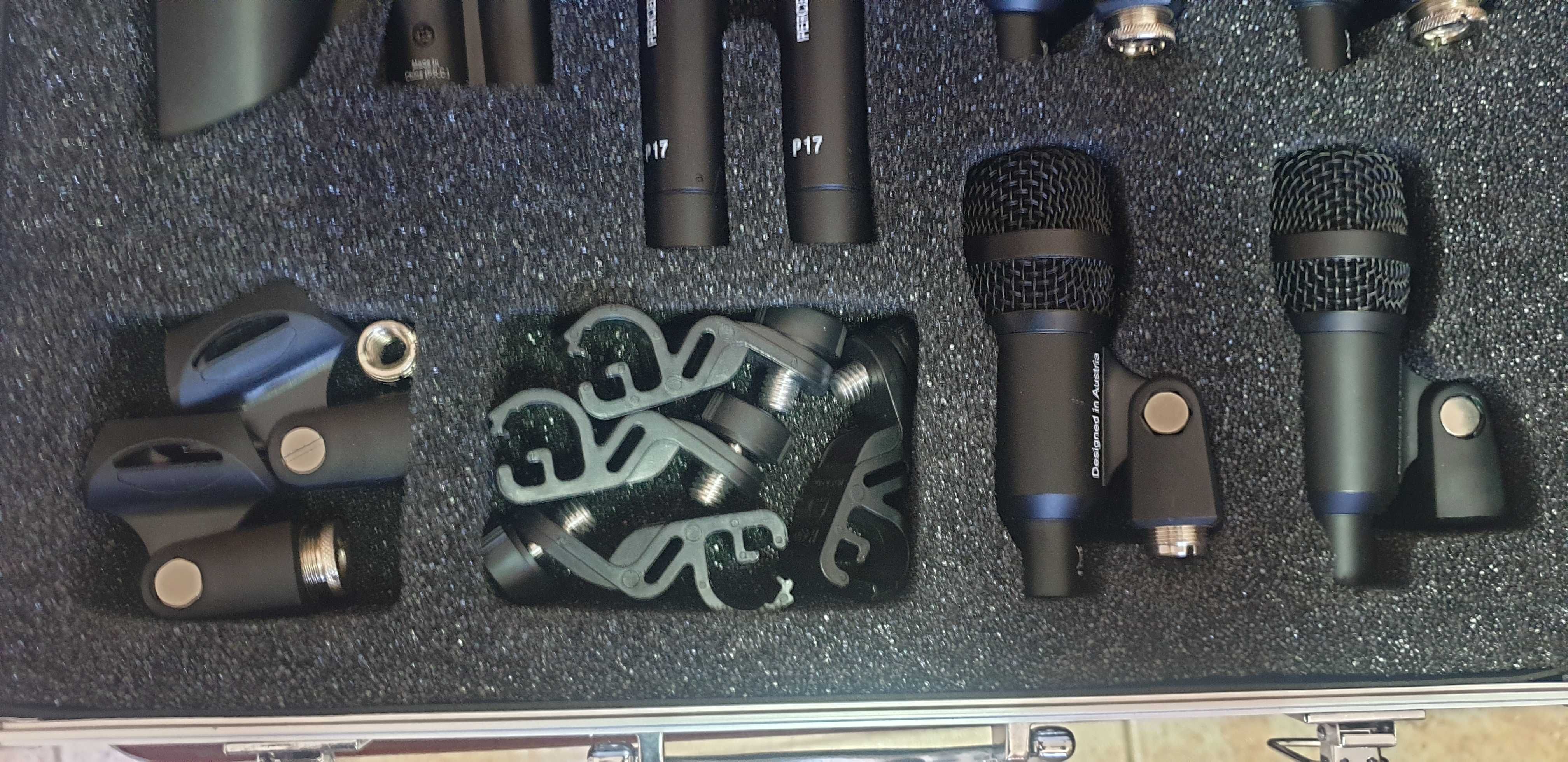 AKG Drum Set Session 1 Kit Microfones Bateria
