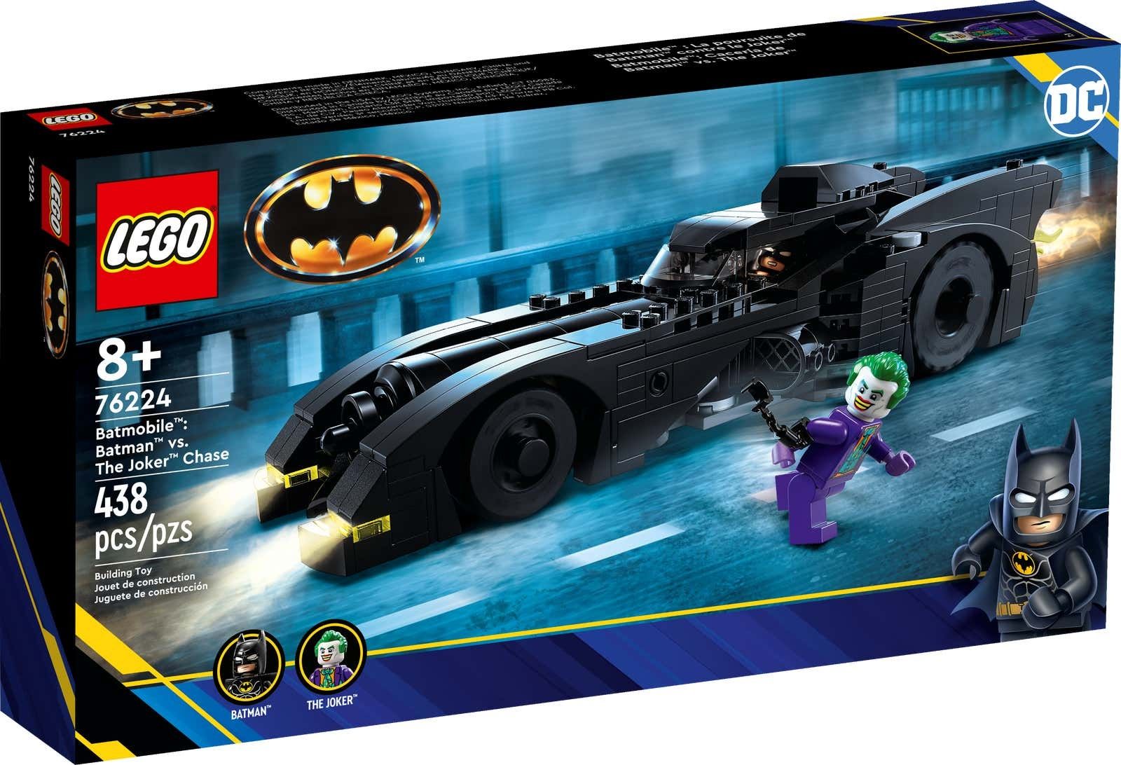 LEGO Batman 76224 DC Batmobil - Pościg Batmana za Jokerem - NOWE