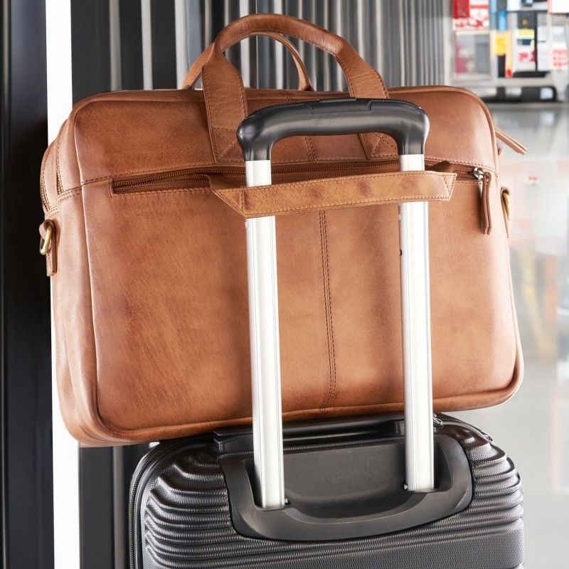 torba na laptopa skórzana z uchwytem na walizkę paolo peruzzi av-01-cg