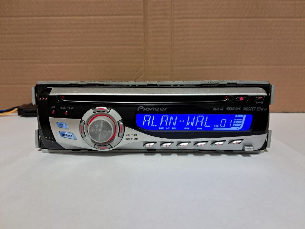 Pioneer Bluetooth 5.0, DEH-P40MP, магнітола, піонер