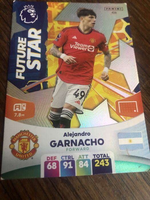 Karta piłkarska GARNACHO z roku 2024