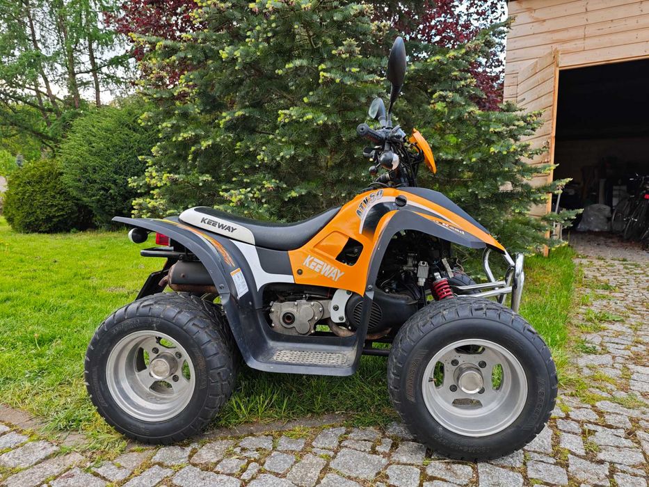 QUAD KEEWAY W11 zarejestrowany 50ccm motorower