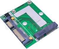 Переходник адаптетер SATA 3 to mSATA  5cm PCIE ssd