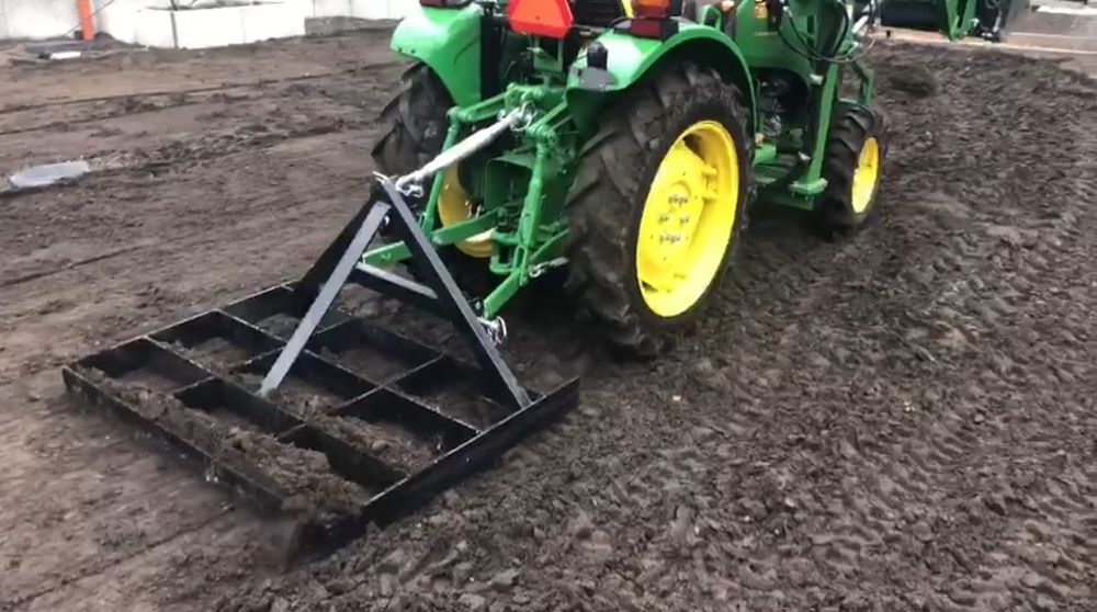 Usługi mini traktorkiem, zakładanie ogrodów, nasadzenia, glebogryzarka