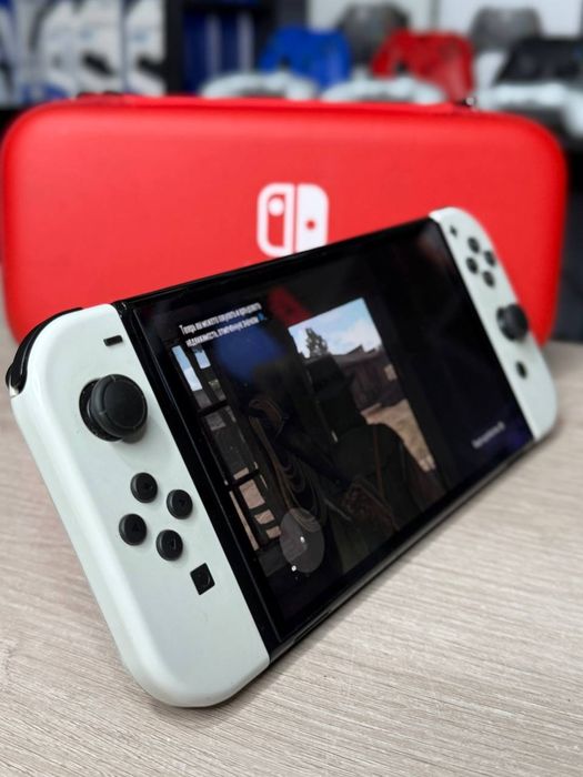 Nintendo Switch OLED портативна ігрова приставка від нінтендо!