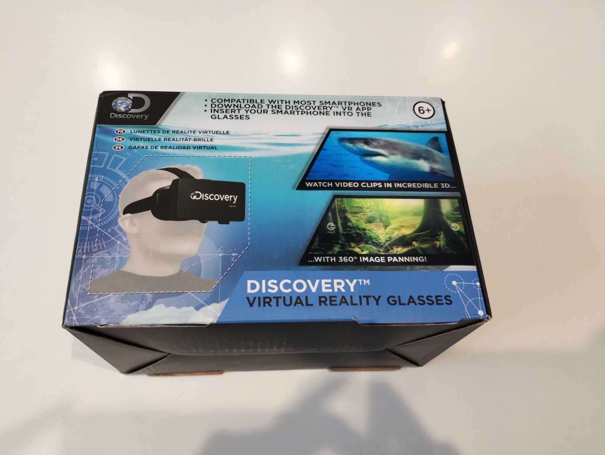 Discovery virtual reality glasses okulary VR gogle vr 3D