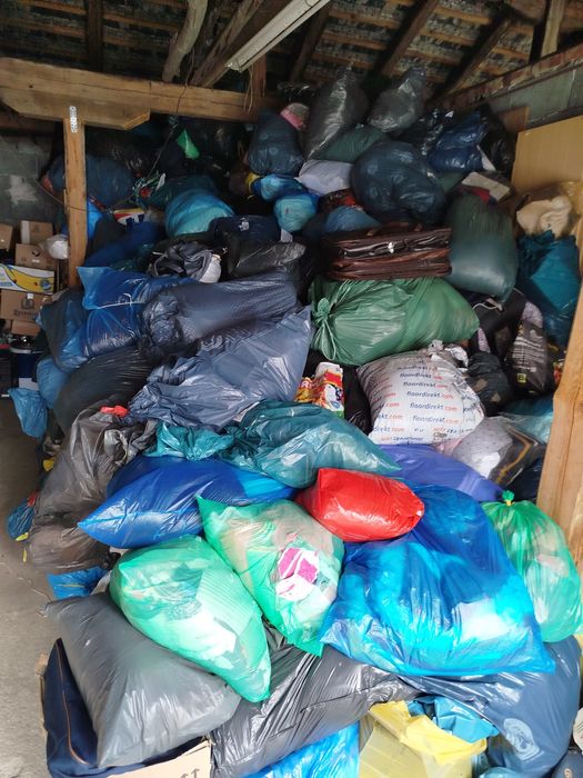 Odzież używana nie sortowana