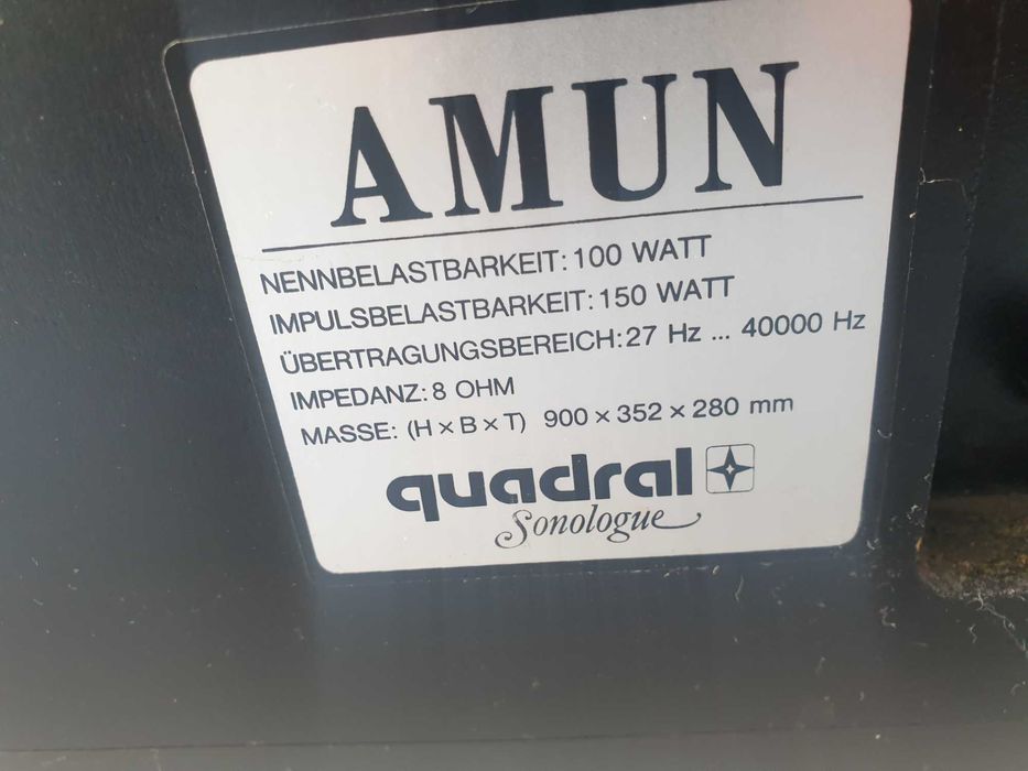 kolumny quadral Amun vintage