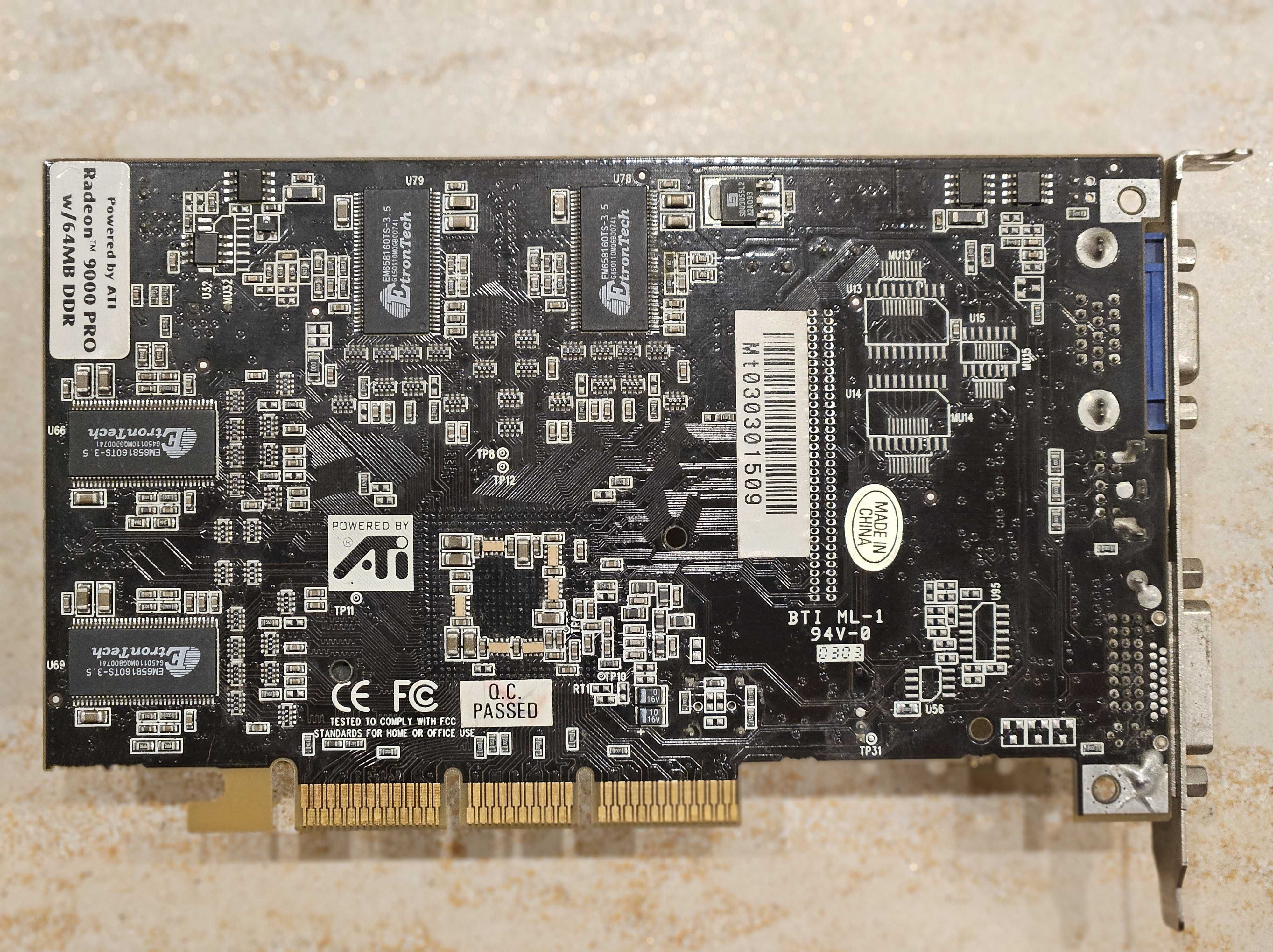 ATI Radeon 9000 PRO 64MB