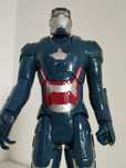 Homem de Ferro azul.