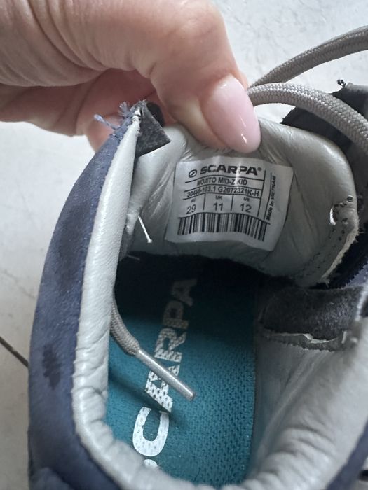 Scarpa Mojito осінні черевики.Трекінгові.29 розмір