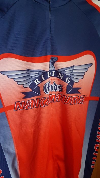 Koszulka rowerowa,kolarska męska rozm L Nakamura.