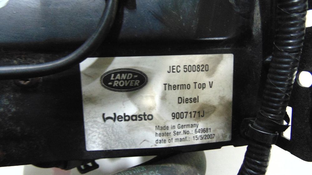 webasto ogrzewanie postojowe range rover sport l320 lata 2005-2009 900