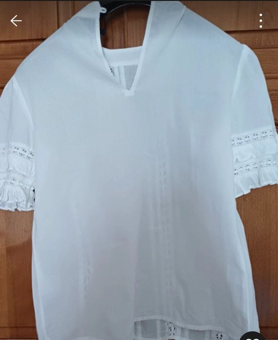 Blusa branca Lanidor S