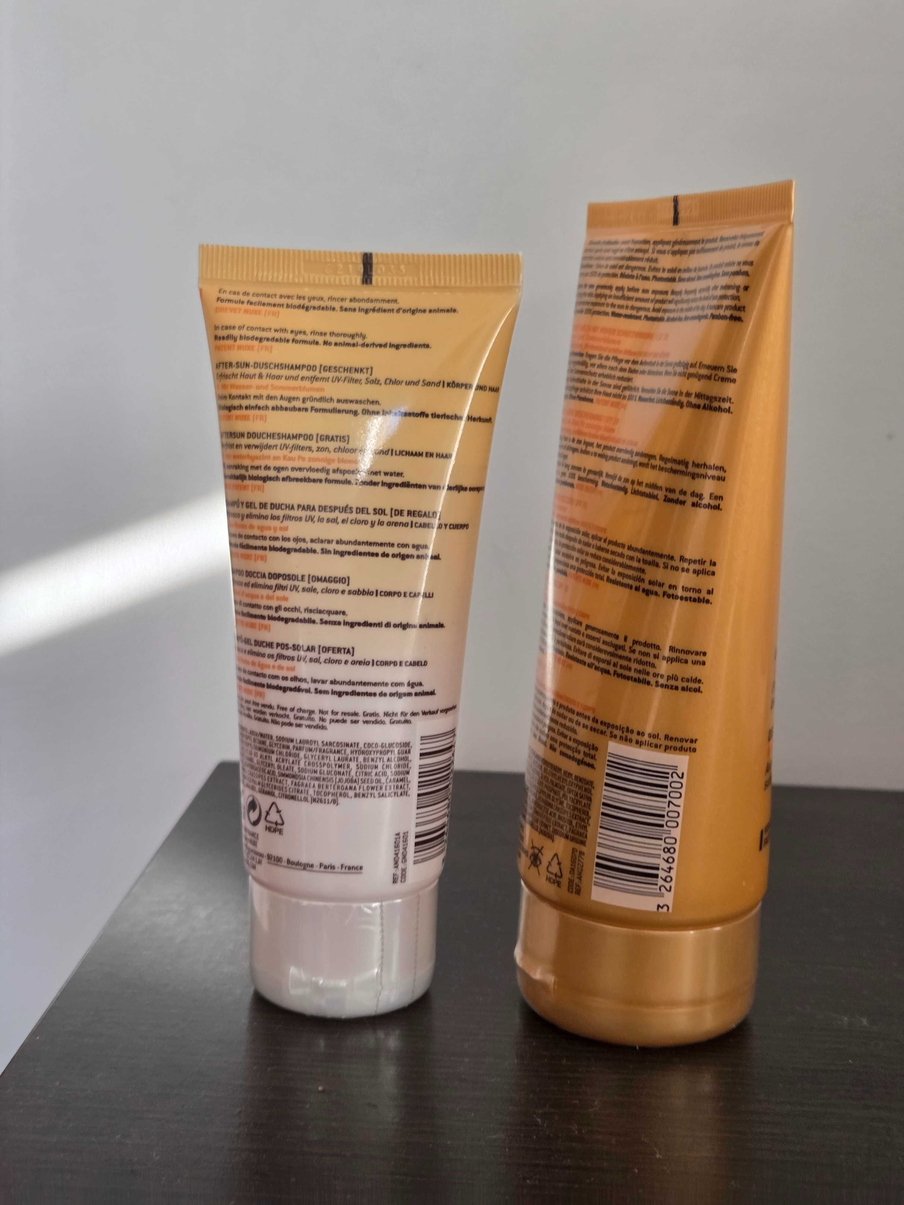 Nuxe sun lotion spf 30 150ml do opalania  i żel pod prysznic gratis