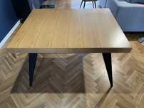 Stół drewniany dębowy loft  industrialny