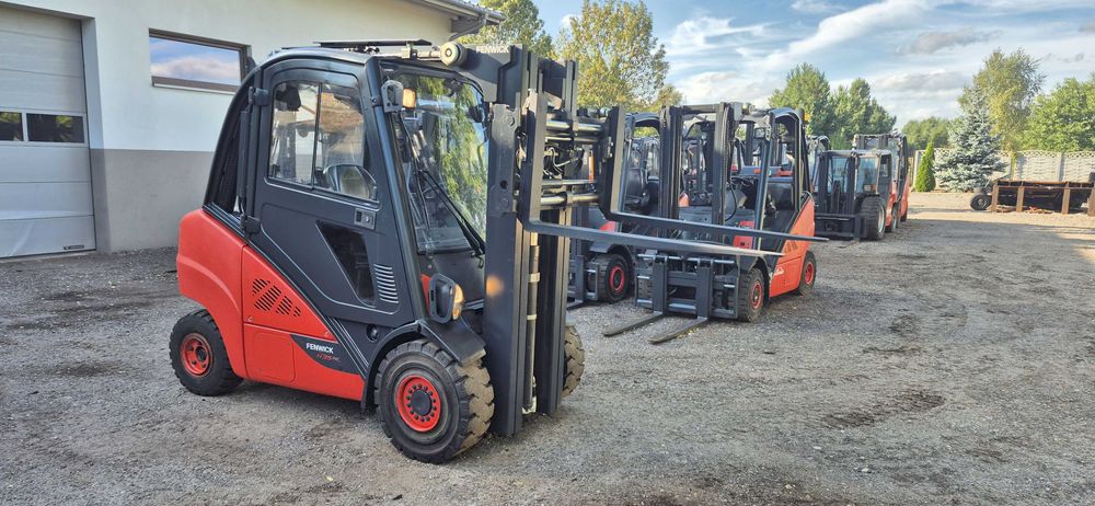 Linde H35D - Rok 11/2019 - Diesel - Triplex 4.70 m. Pozycjoner/przesuw