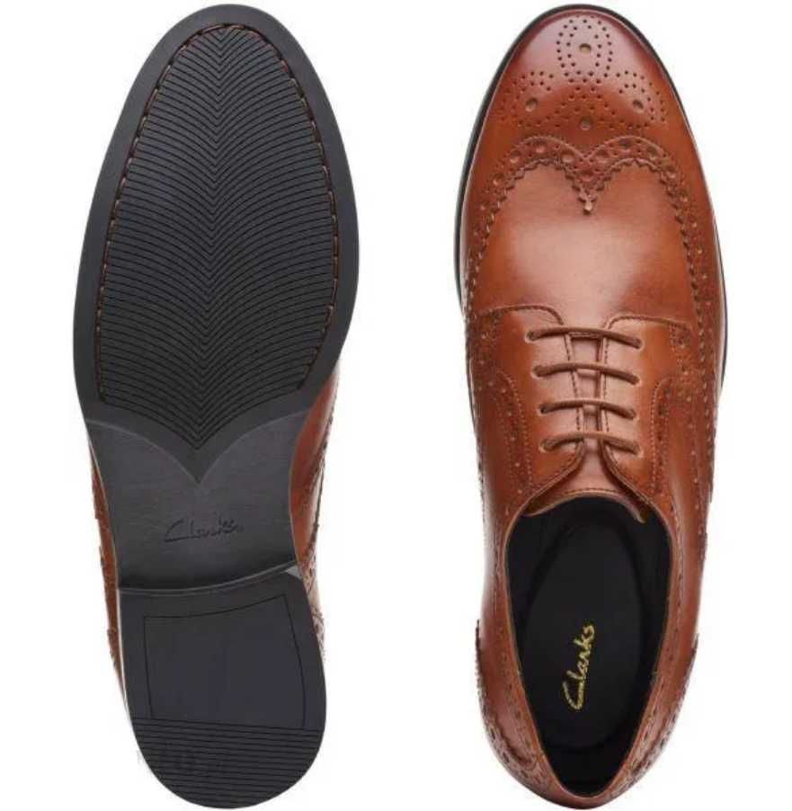 Piękne brogsy Clarks Bradish Limit 40/41