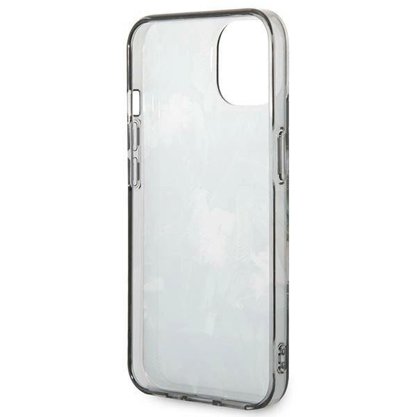 Etui Guess Jungle Collection na iPhone 14 - zielone