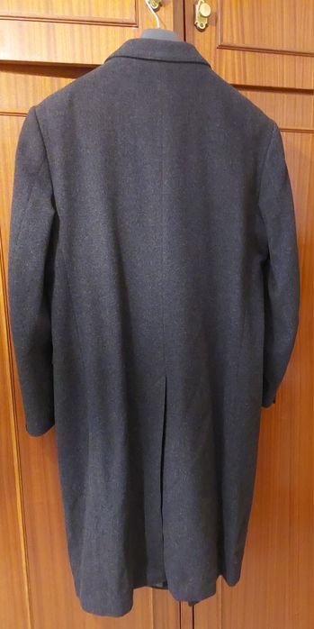 -50%Sobretudo Antracite Marca Riviera