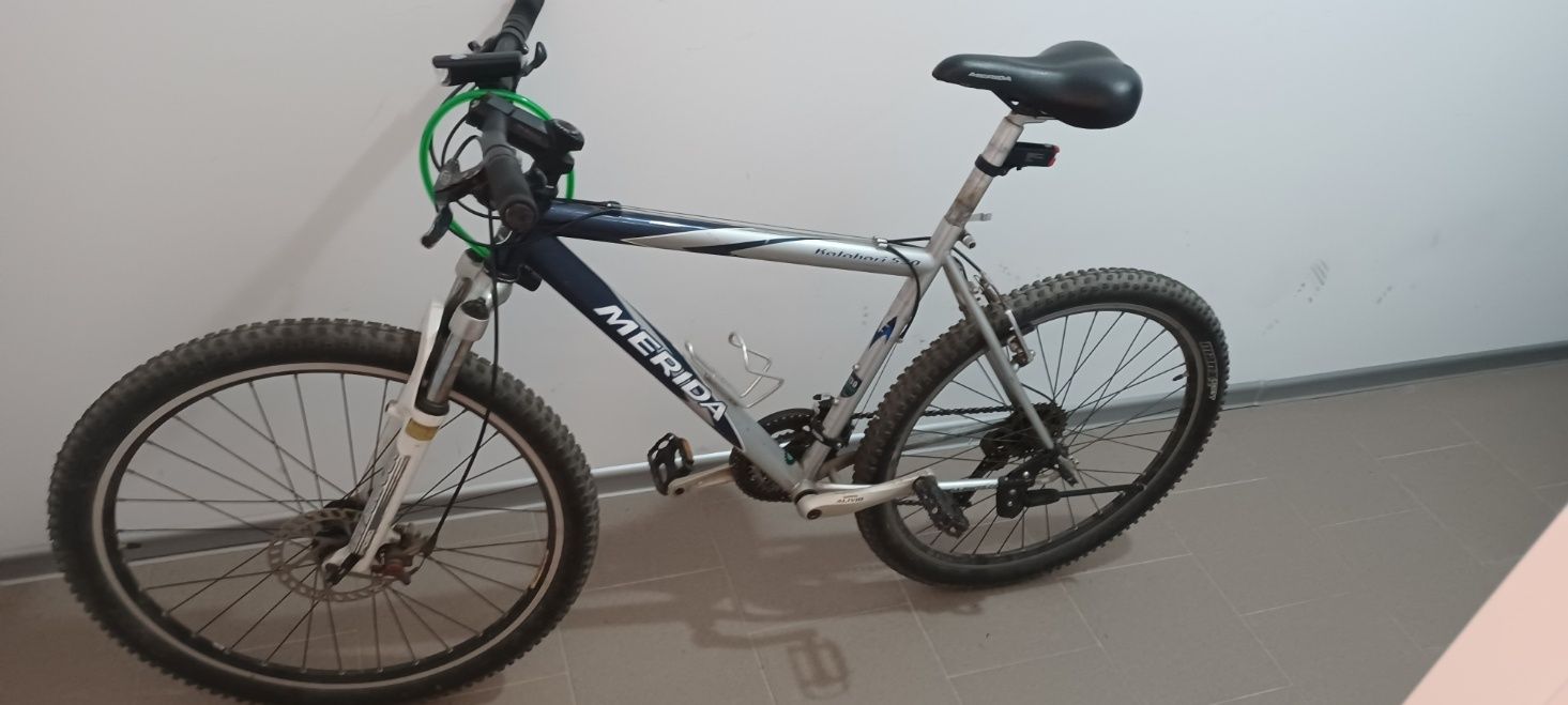 Rower merida na dobrym osprzecie