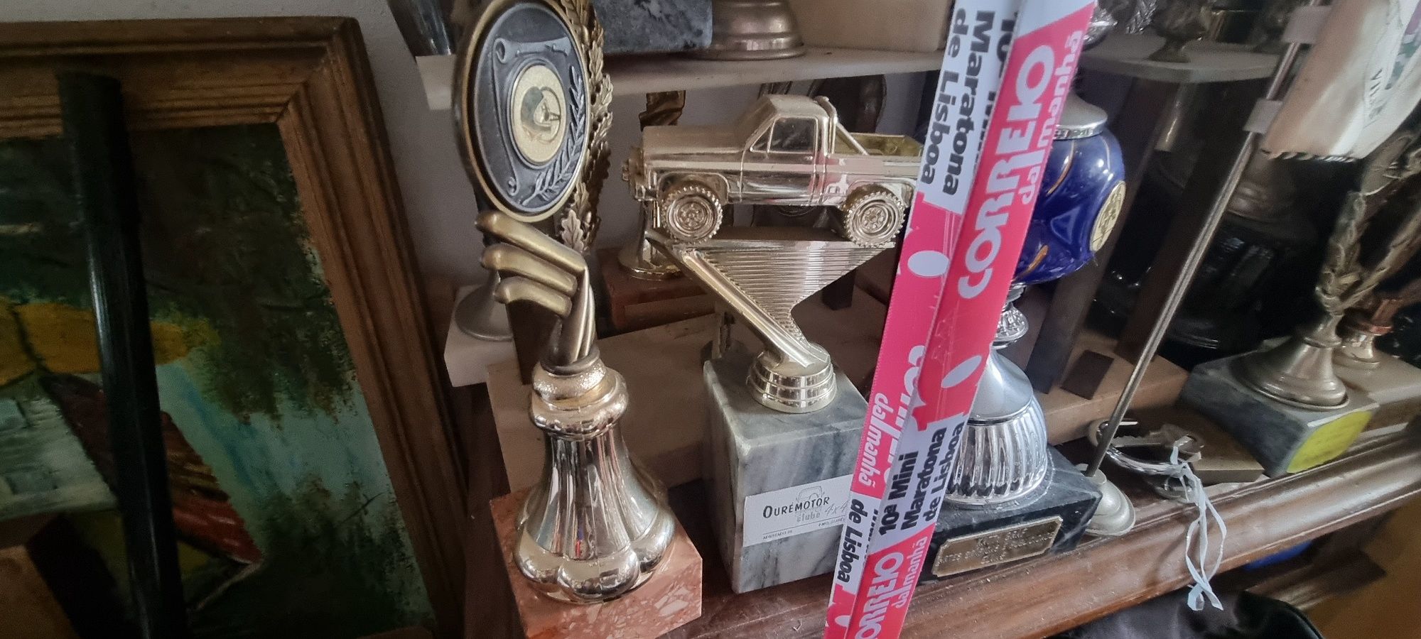 Troféus várias taças