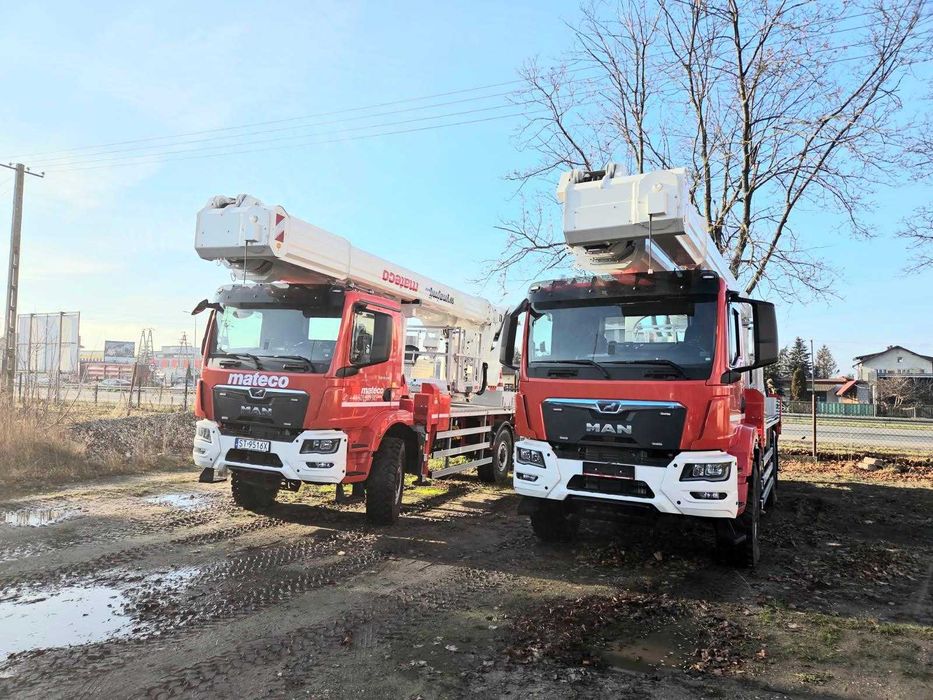 Podnośnik koszowy na wynajem, Łódź, Warszawa, okolice