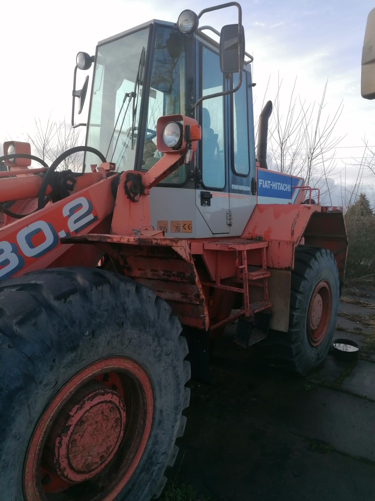 Ładowarka kołowa Fiat Hitachi FR 130.2 Jcb liebherr volvo 1996