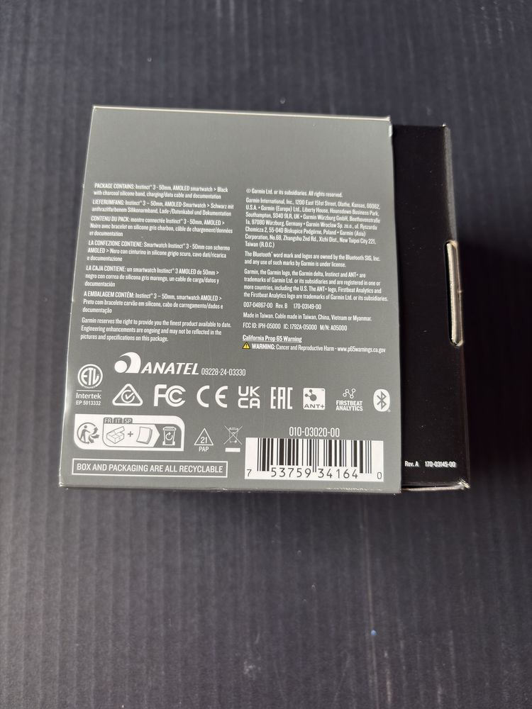 Garmin Instinct 3 Amoled / Nowy