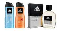 Zestaw Adidas dla mężczyzn żele pod prysznic + woda po goleniu Adidas