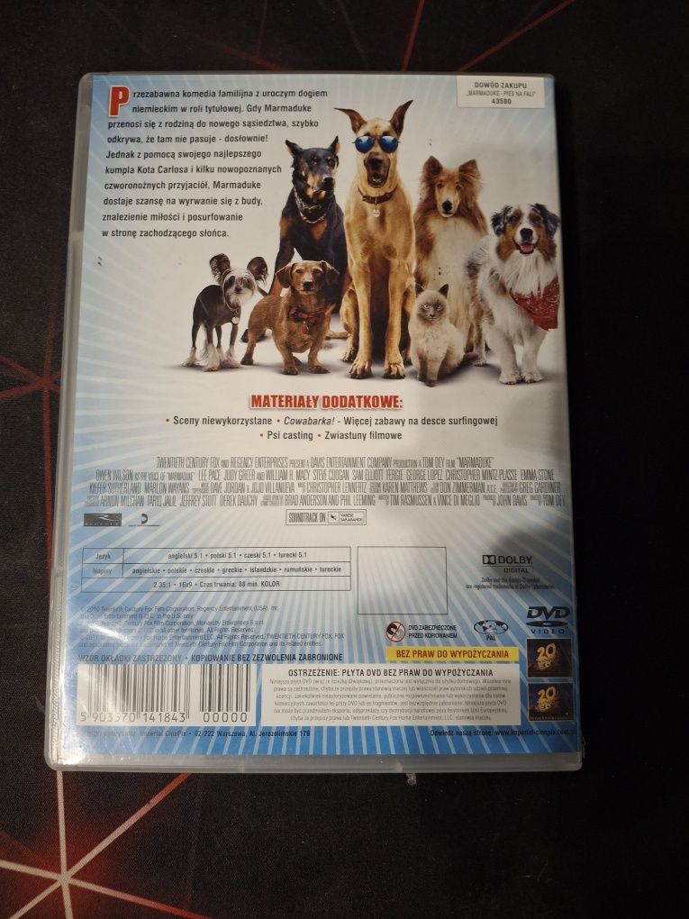 Marmaduke Pies na Fali [Wersja Polska] DVD