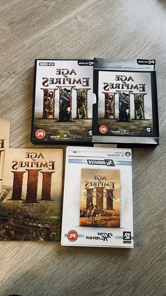 CD-ROM GRA AGE EMPIRES platynowa kolekcja