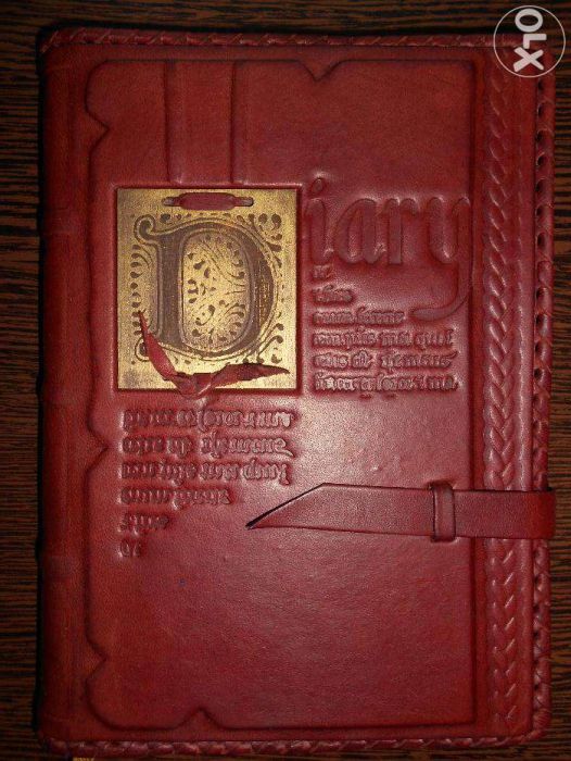 Кожаный ежедневник ручной работы. Уникальный подарок! Без торга!