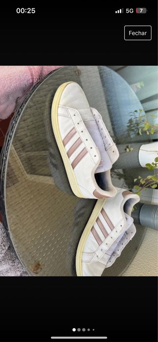 Doisj pares Adidas tamanho 39,5 e 40