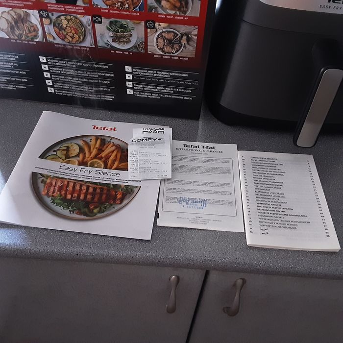 Аэрогриль  безшумная Tefal easy fry silence XL