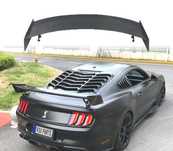 AILERON SPOILER FORD MUSTANG 15-21 LOOK GT500 ABS PRETO
