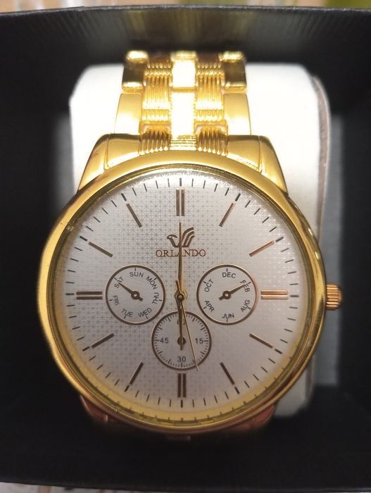 Zegarek Orlando no 43 w kolorze złotym