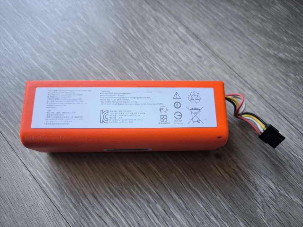 Bateria kompatybilna z robotami odkurzającymi