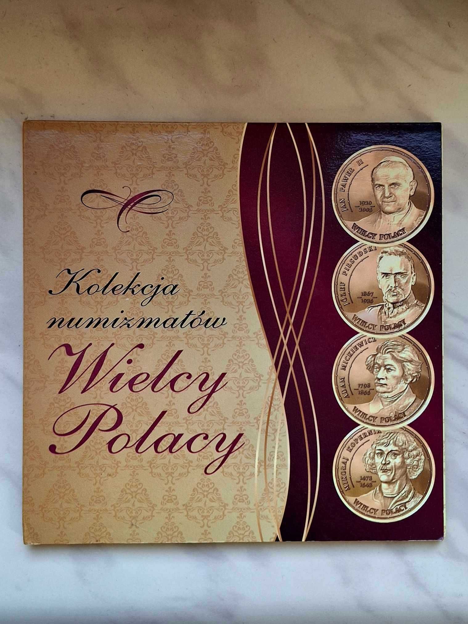 Numizmaty Wielcy Polacy  Jan Paweł II, Piłsudski, Mickiewicz, Kopernik
