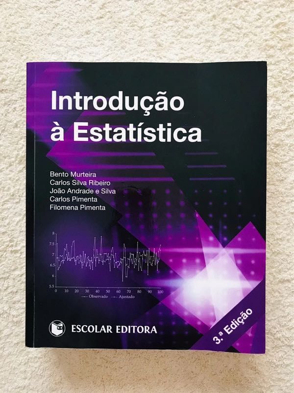 Livro introdução à estatística 3ª edição