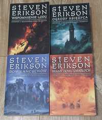 Malazańska księga poległych Steven Erikson 4 tomy