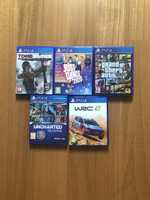 Jogos Ps4- tomb raider, Lego, uncharted 1,2,3 e wrc 6