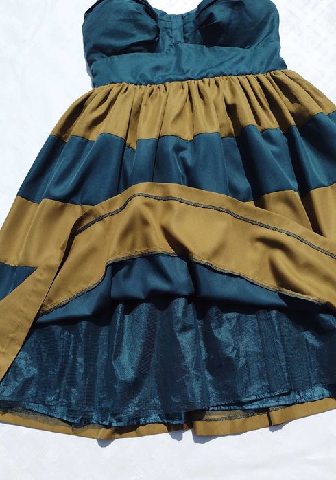 Красивое платье в полоску Bonjour Twelve by Twelve Los Angeles XS S