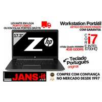 HP Zbook 17 G3 - Intel Core i7|16GB|SSD 512|17.3" FullHD| nVidia 4GB