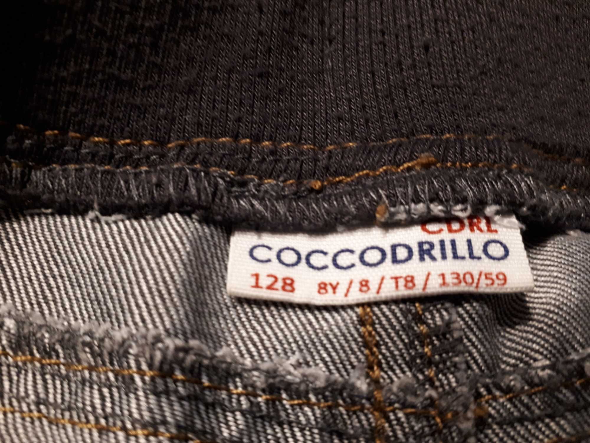 Spodnie jeansowe coccodrillo rozmiar 128