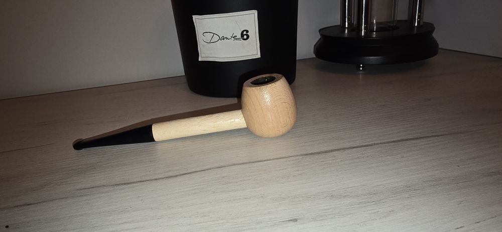 Fajka drewniana z filtrem