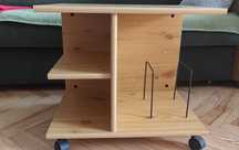 Stolik na gramofon i winyle / gazetnik