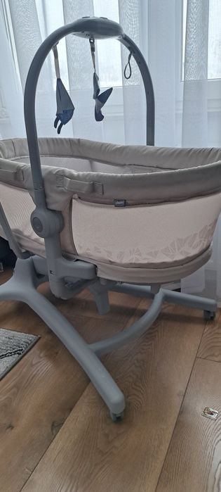 BABY HUG PRO 5w1 leżaczek kołyska łóżeczko krzesełko do karmienia