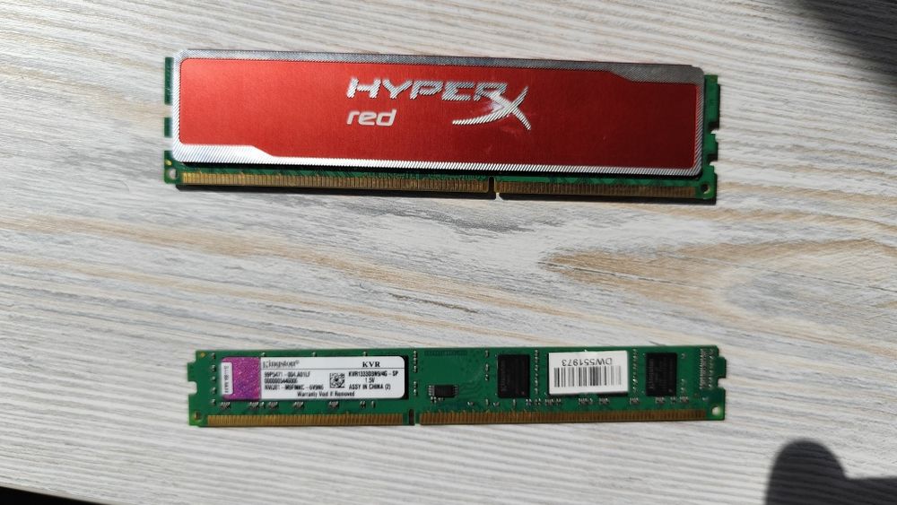 Оперативна пам'ять 4+4 Gb DDR2